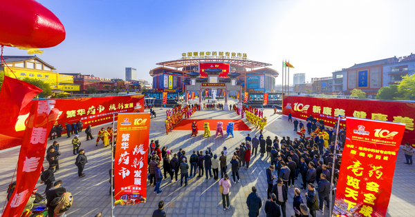 康美（亳州）中藥城舉行開業十周年慶典